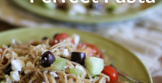 3 Steps to Cooking Perfect Pasta | WorldofPastabilities.com