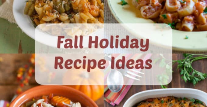 Fall Holiday Recipe Ideas | Four fabulous pasta recipes for your holiday entertaining! | WorldofPastabilities.com