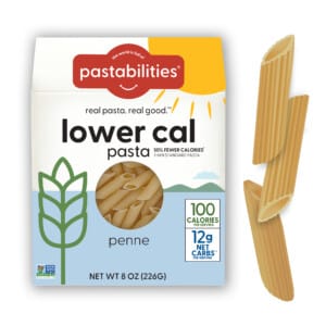 Lower Cal Penne Box with shapes