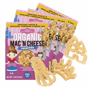 4 pack organic princess mac and cheese