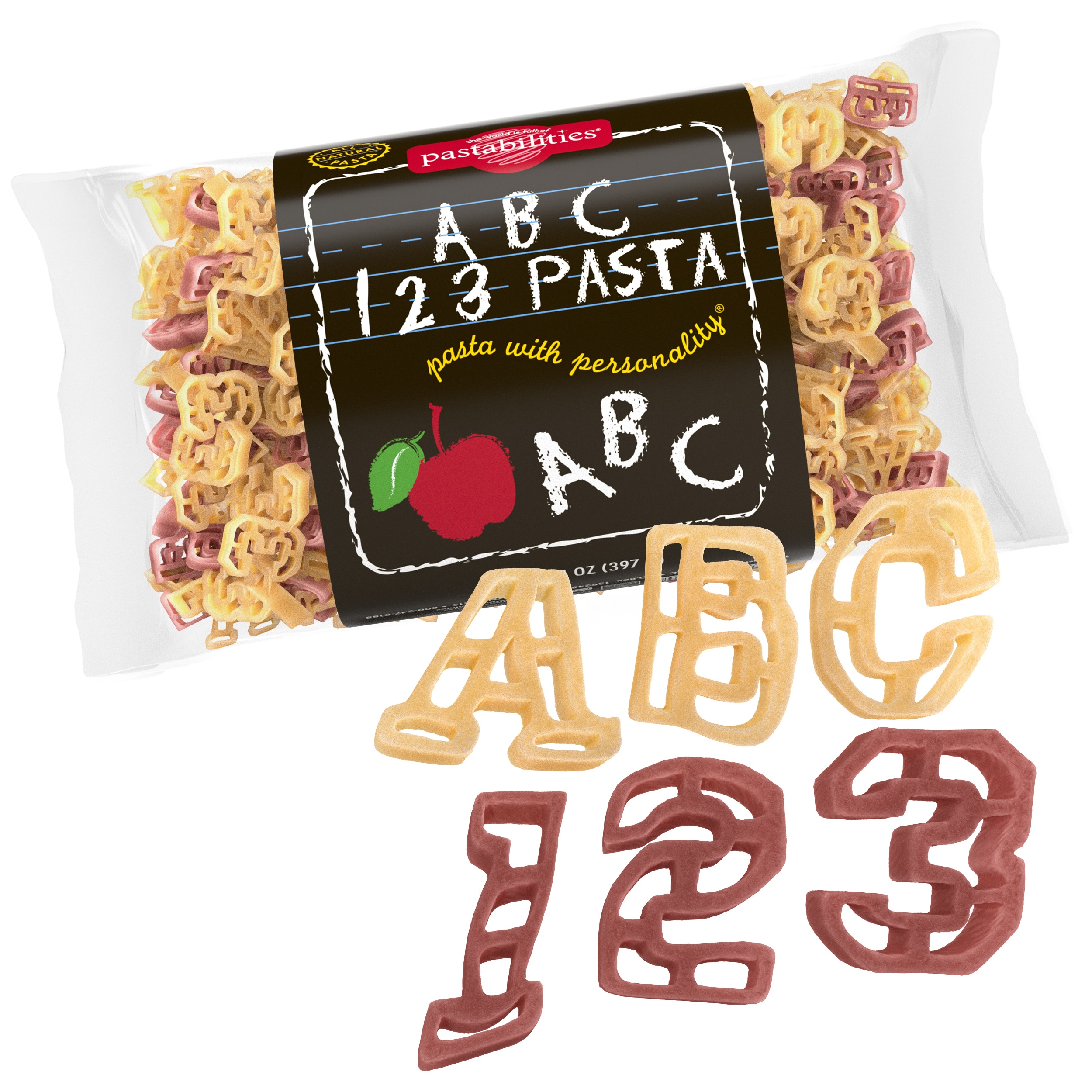 ABC 123 Pasta | ABC Pasta | Pastabilities
