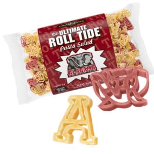 Alabama Roll Tide Pasta Bag with pasta pieces
