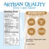 Nutrition Facts and Ingredients for Spelt Pasta