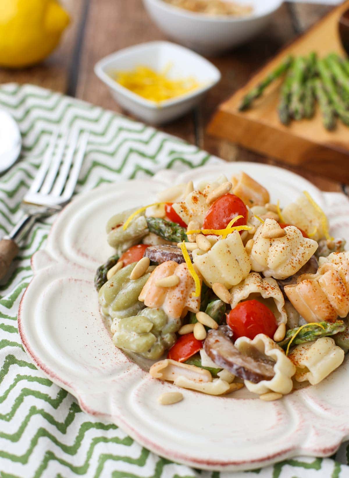 tik tok pasta with boursin cheese