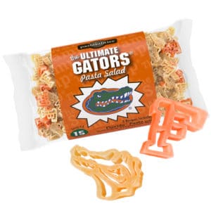 Florida Gators Pasta Bag with pasta pieces