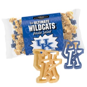 Kentucky Wildcats Pasta Bag with pasta pieces