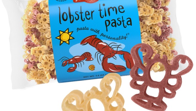 Lobster Time Pasta Bag with pasta pieces
