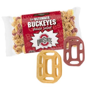 Ohio State Pasta Bag with pasta pieces
