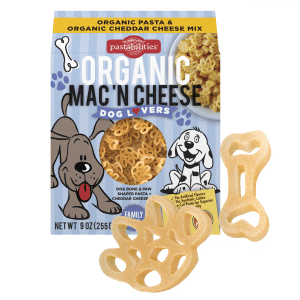 organic dog mac and cheese