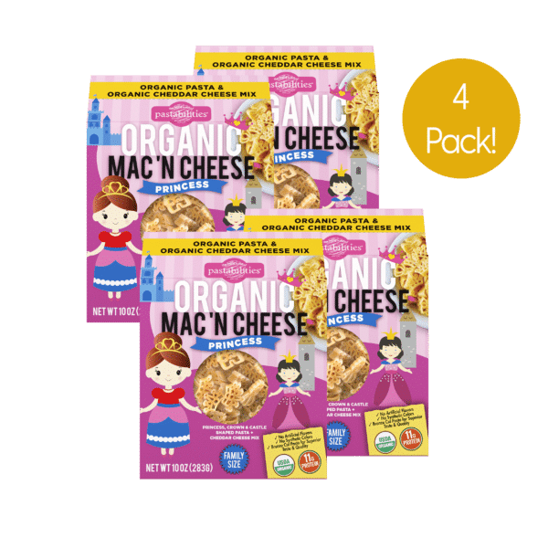 organic princess mac and cheese 4 pack