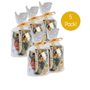 petite pumpkins and red pasta sauce gift set 5 pack