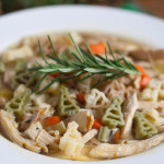 Quick Holiday Chicken Noodle Soup | WorldofPastabilities.com