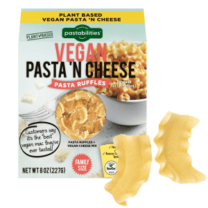 vegan ruffles mac and cheese