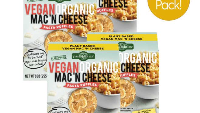 vegan ruffles mac and cheese 4 pack