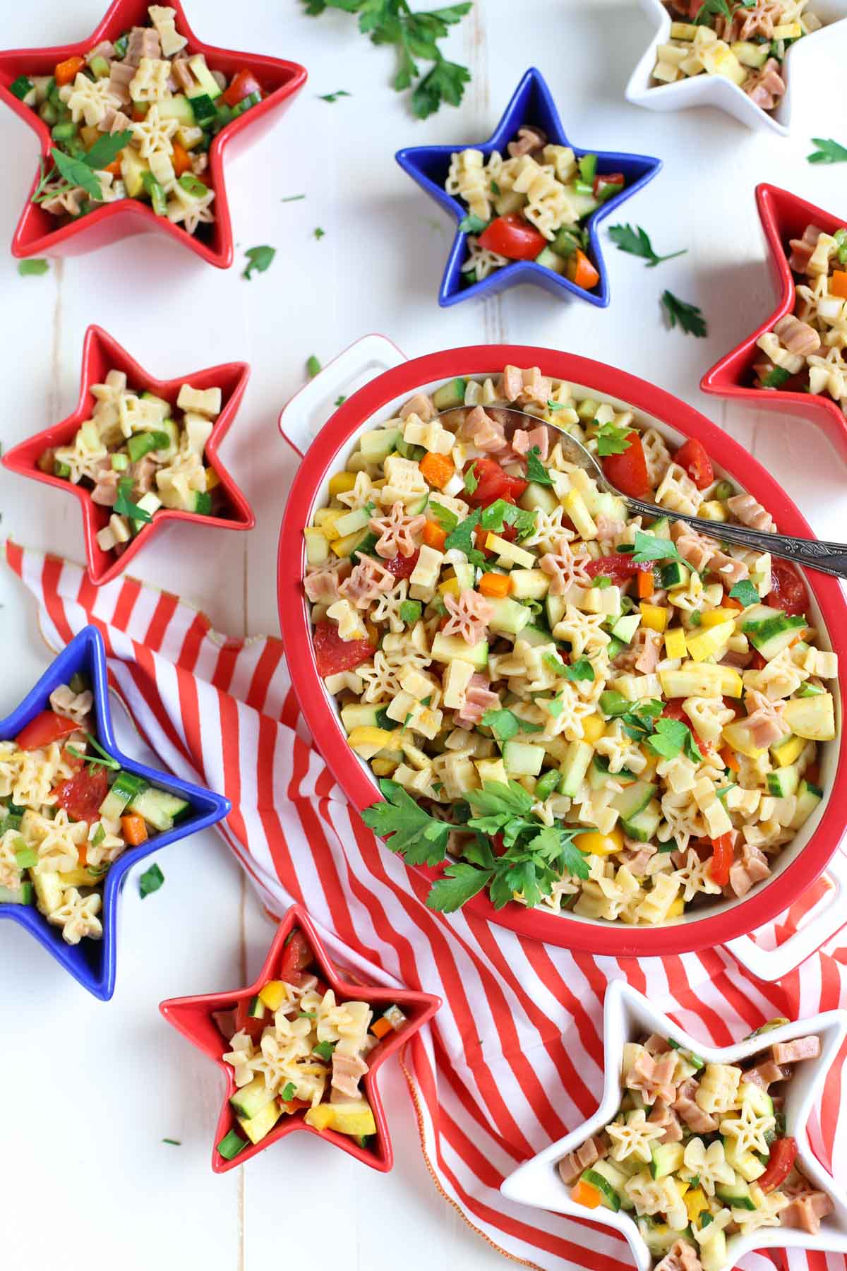 Fresh Light Veggie Pasta Salad With Spicy Lemon Dressing The Pasta Shoppe