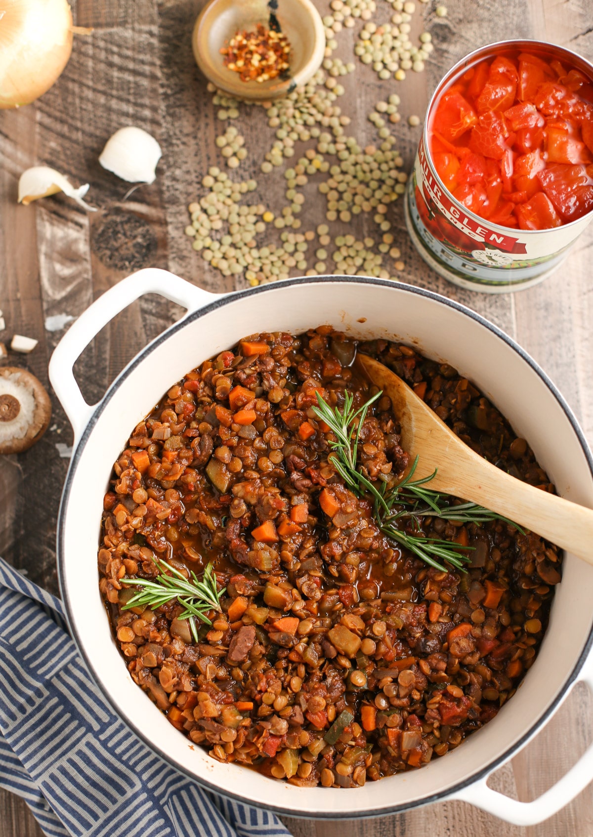 lentil bolognese