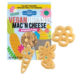 springtime vegan organic mac and cheese