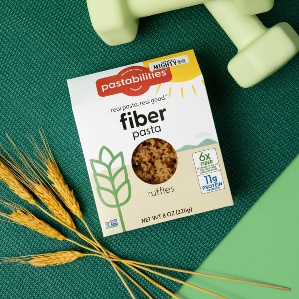 Fiber Pasta with wheat and weights